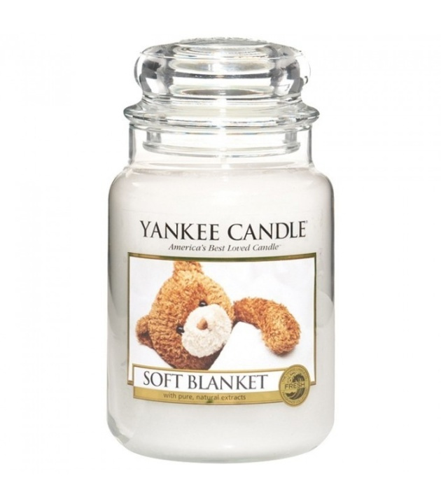 Yankee Candle Classic Large Jar Soft Blanket Candle 623g i gruppen SKØNHED & HELSE / Duft & Parfume / Øvrig duft / Duftlys hos TP E-commerce Nordic AB (38-67650)
