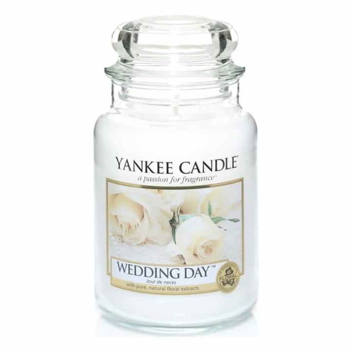 Yankee Candle Classic Large Jar Wedding Day Candle 623g i gruppen SKØNHED & HELSE / Duft & Parfume / Øvrig duft / Duftlys hos TP E-commerce Nordic AB (38-67655)