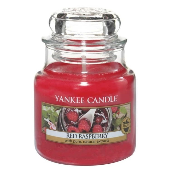 Yankee Candle Classic Small Jar Red Raspberry Candle 104g i gruppen SKØNHED & HELSE / Duft & Parfume / Øvrig duft / Duftlys hos TP E-commerce Nordic AB (38-67695)