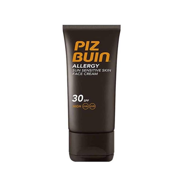 Piz Buin Allergy Sun Face Cream Sensitive Skin SPF30 50ml i gruppen SKØNHED & HELSE / Hudpleje / Tanning / Solbeskyttelse hos TP E-commerce Nordic AB (38-67871)