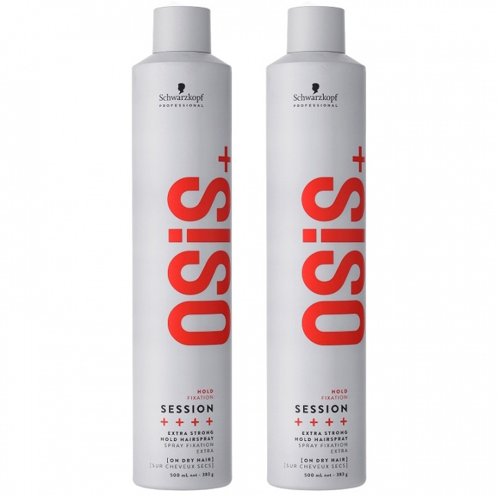 2-pack Schwarzkopf Osis Session 500ml i gruppen SKØNHED & HELSE / Hår og styling / Hår styling / Hårspray hos TP E-commerce Nordic AB (38-67949)