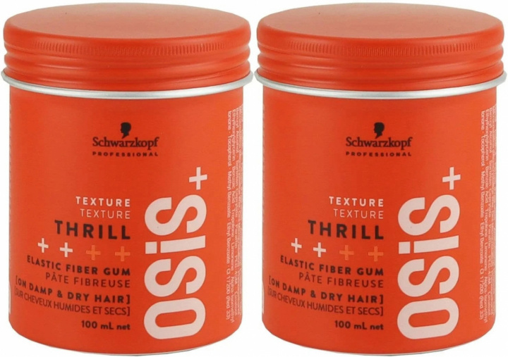 2-pack Schwarzkopf Osis Thrill 100ml i gruppen SKØNHED & HELSE / Hår og styling / Hår styling / Hår Voks hos TP E-commerce Nordic AB (38-67992)