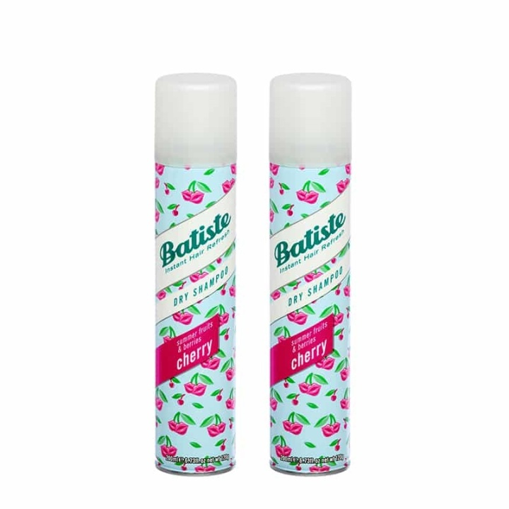 2-pack Batiste Dry Shampoo Cherry 200ml i gruppen SKØNHED & HELSE / Hår og styling / Hårpleje / Tør shampoo hos TP E-commerce Nordic AB (38-68251)