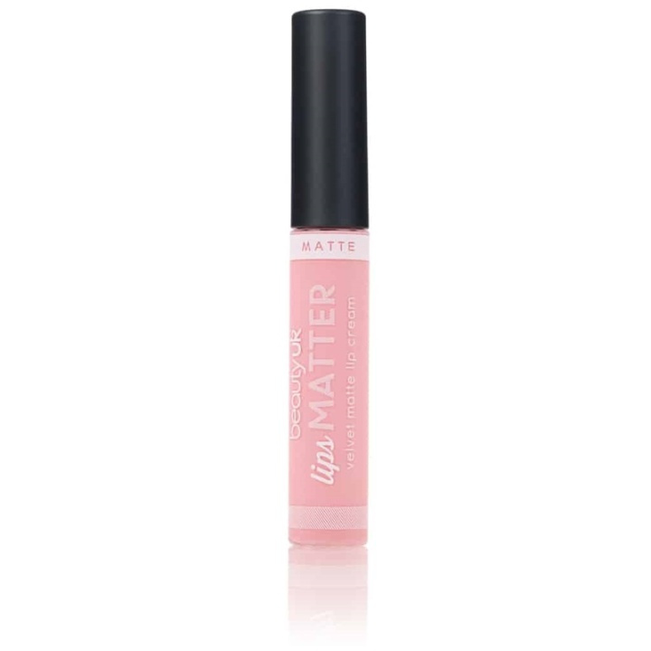 Beauty UK Lips Matter - No.10 Powder Pink & Pout 8g i gruppen SKØNHED & HELSE / Makeup / Læber / Læbestift hos TP E-commerce Nordic AB (38-68422)