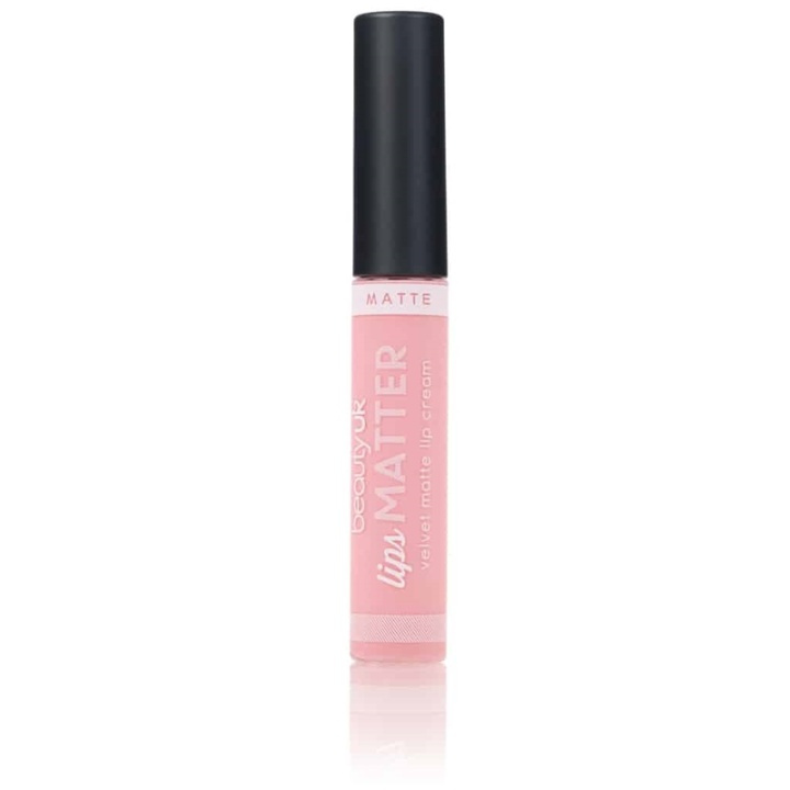 Beauty UK Lips Matter - No.10 Powder Pink & Pout 8g i gruppen SKØNHED & HELSE / Makeup / Læber / Læbestift hos TP E-commerce Nordic AB (38-68422)