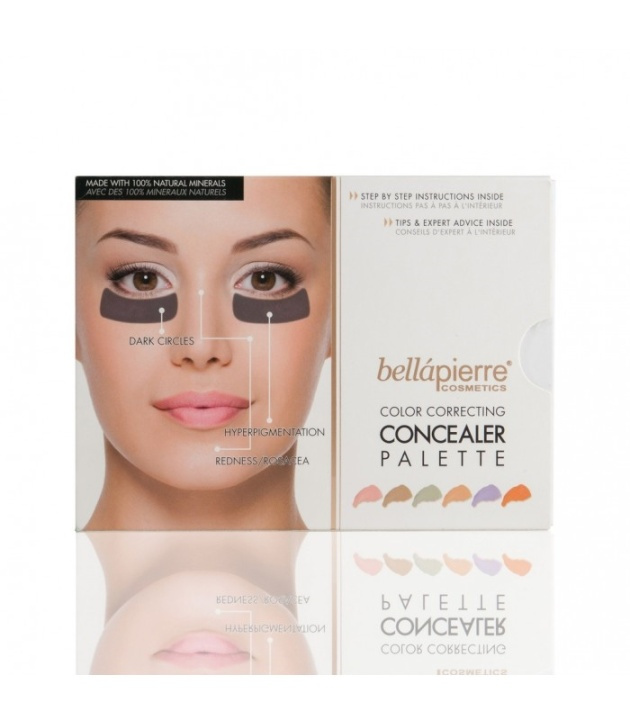Bellapierre Color correcting concealer palette i gruppen SKØNHED & HELSE / Makeup / Makeup ansigt / Concealer hos TP E-commerce Nordic AB (38-68763)