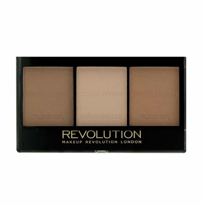 Makeup Revolution Ultra Sculpt & Contour Palette Light Medium C04 i gruppen SKØNHED & HELSE / Makeup / Makeup ansigt / Contour/Highlight hos TP E-commerce Nordic AB (38-68778)