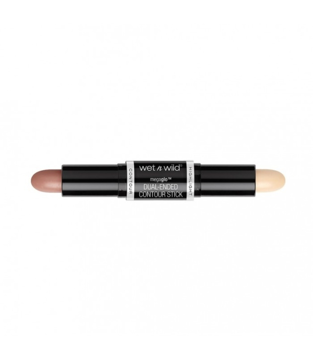 Wet n Wild Mega Glo Dual-Ended Contour Stick Light/Medium 4g i gruppen SKØNHED & HELSE / Makeup / Makeup ansigt / Contour/Highlight hos TP E-commerce Nordic AB (38-68918)