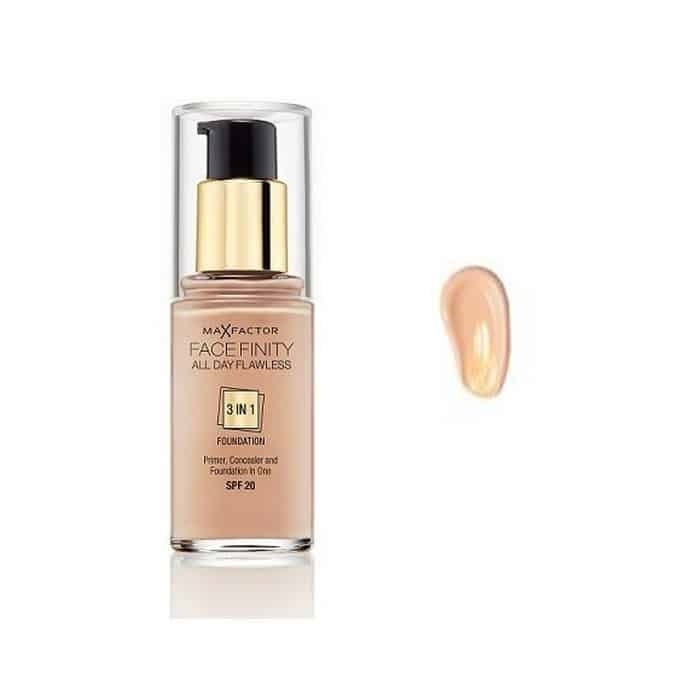 Max Factor Facefinity 3 In 1 Foundation 35 Pearl Beige i gruppen SKØNHED & HELSE / Makeup / Makeup ansigt / Foundation hos TP E-commerce Nordic AB (38-68983)