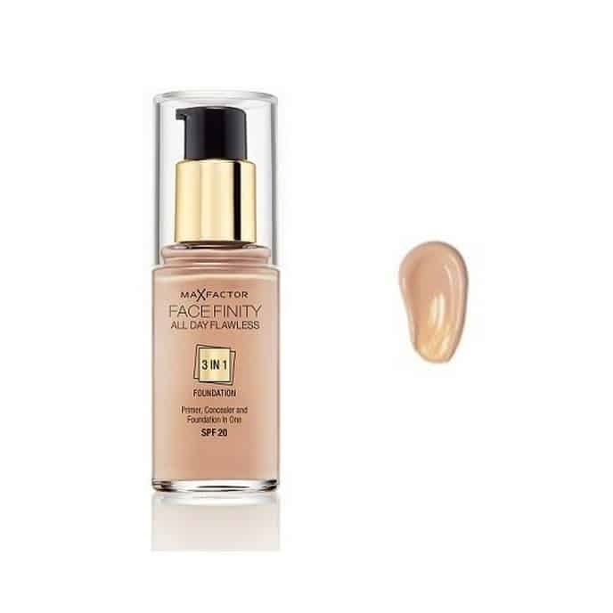 Max Factor Facefinity 3 In 1 Foundation 75 Golden i gruppen SKØNHED & HELSE / Makeup / Makeup ansigt / Foundation hos TP E-commerce Nordic AB (38-68990)