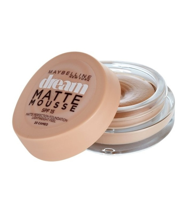 Maybelline Dream Matte Mousse Foundation 18ml 20 Cameo i gruppen SKØNHED & HELSE / Makeup / Makeup ansigt / Foundation hos TP E-commerce Nordic AB (38-69024)