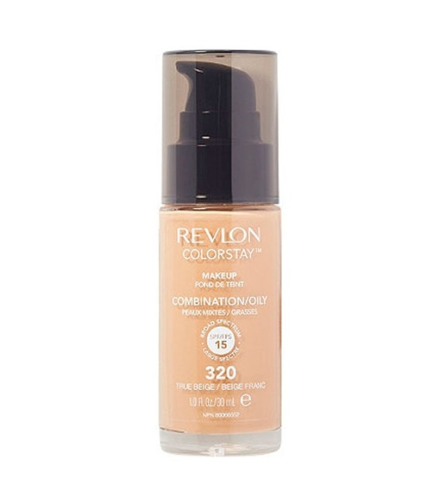 Revlon Colorstay Combination/Oily Skin - 320 True Beige 30ml i gruppen SKØNHED & HELSE / Makeup / Makeup ansigt / Foundation hos TP E-commerce Nordic AB (38-69102)