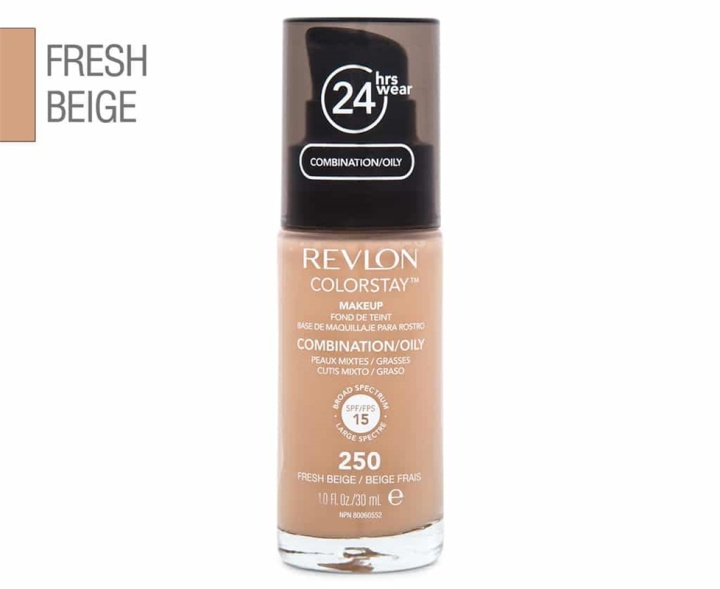 Revlon Colorstay Makeup Combination/Oily Skin - 250 Fresh Beige 30ml i gruppen SKØNHED & HELSE / Makeup / Makeup ansigt / Foundation hos TP E-commerce Nordic AB (38-69106)