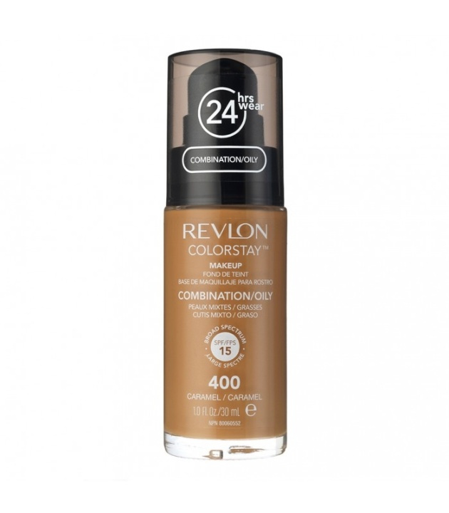 Revlon Colorstay Makeup Combination/Oily Skin - 400 Caramel 30ml i gruppen SKØNHED & HELSE / Makeup / Makeup ansigt / Foundation hos TP E-commerce Nordic AB (38-69111)
