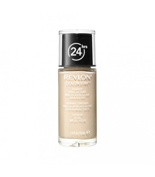 Revlon Colorstay Makeup Normal/Dry Skin - 110 Ivory 30ml i gruppen SKØNHED & HELSE / Makeup / Makeup ansigt / Foundation hos TP E-commerce Nordic AB (38-69113)