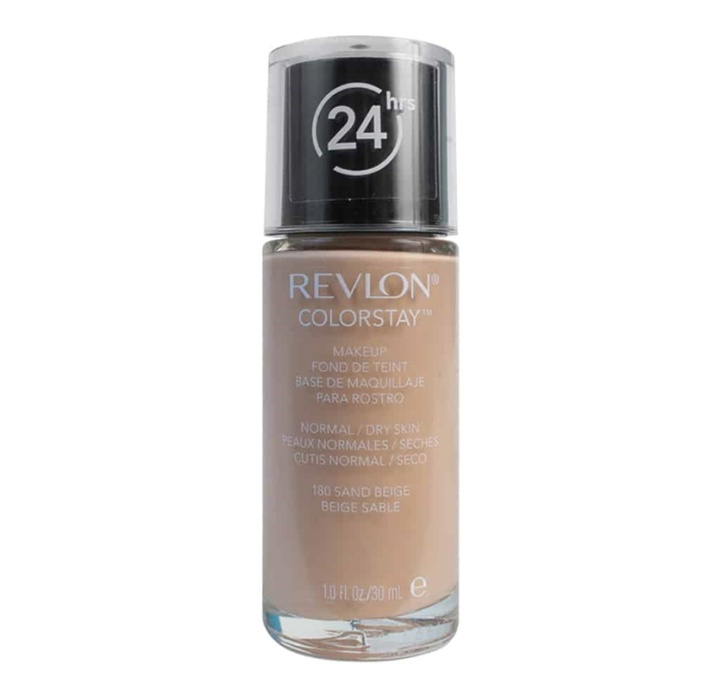 Revlon Colorstay Makeup Normal/Dry Skin - 180 Sand Beige 30ml i gruppen SKØNHED & HELSE / Makeup / Makeup ansigt / Foundation hos TP E-commerce Nordic AB (38-69115)