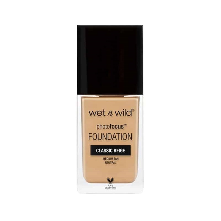 Wet n Wild Photo Focus Foundation Classic Beige 30ml i gruppen SKØNHED & HELSE / Makeup / Makeup ansigt / Foundation hos TP E-commerce Nordic AB (38-69131)