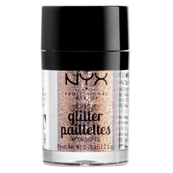 NYX PROF. MAKEUP Metallic Glitter Goldstone 2,5g i gruppen SKØNHED & HELSE / Makeup / Makeup ansigt / Glitter hos TP E-commerce Nordic AB (38-69157)