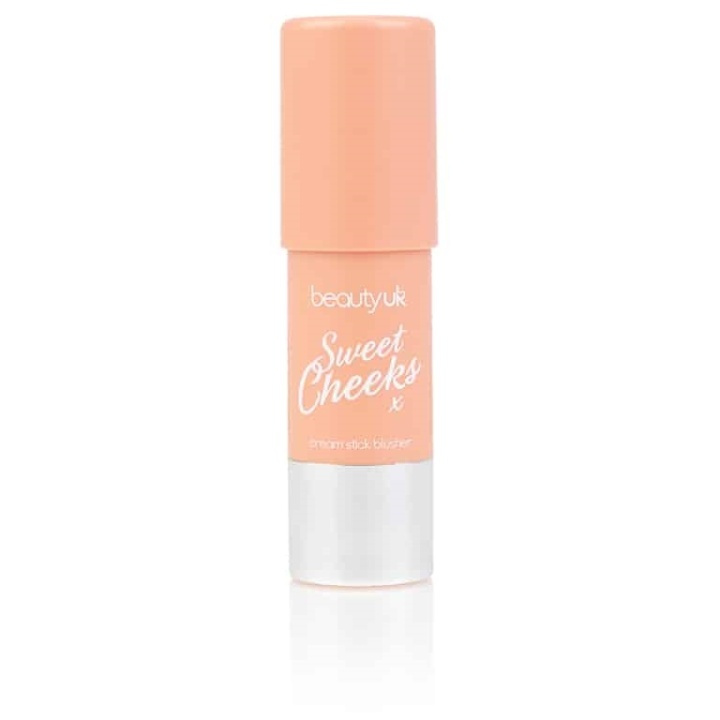 Beauty UK Sweet Cheeks No.1 Peachy Cream 6g i gruppen SKØNHED & HELSE / Makeup / Makeup ansigt / Rouge / Bronzer hos TP E-commerce Nordic AB (38-69244)