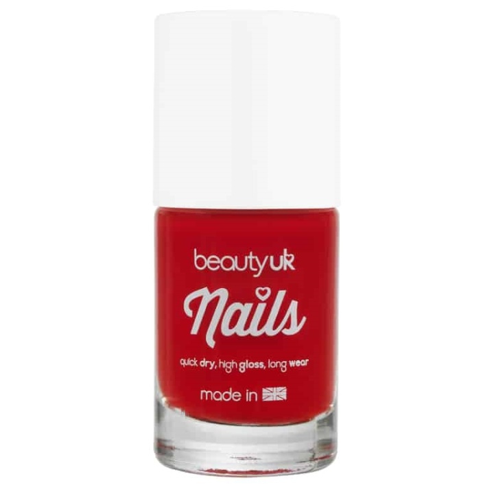 Beauty UK Nails no.11 - Post Box Red 9ml i gruppen SKØNHED & HELSE / Manicure / pedicure / Neglelak hos TP E-commerce Nordic AB (38-69370)