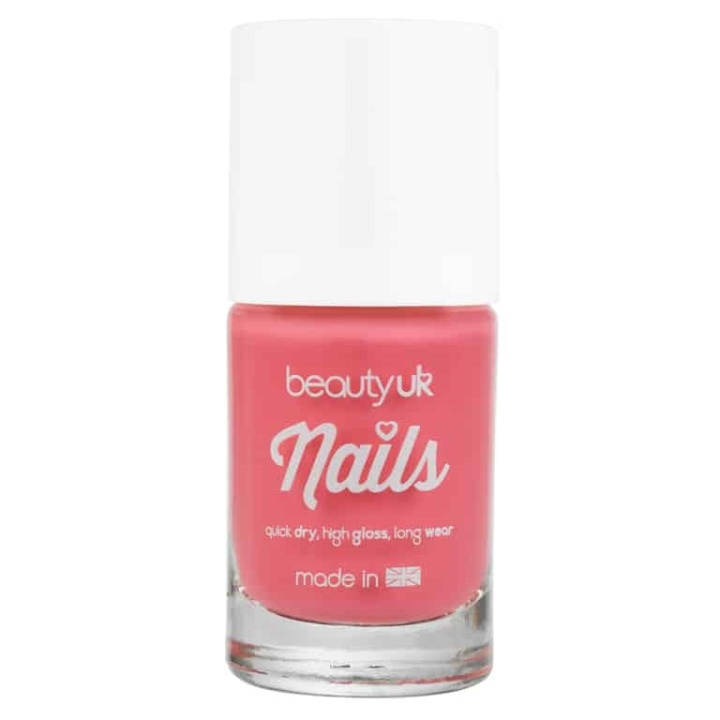 Beauty UK Nails no.12 - Pink You\'ve Had Enough 9ml i gruppen SKØNHED & HELSE / Manicure / pedicure / Neglelak hos TP E-commerce Nordic AB (38-69371)