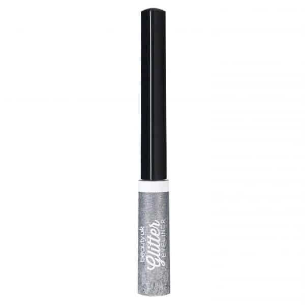 Beauty UK Glitter Eyeliner - Silver 5ml i gruppen SKØNHED & HELSE / Makeup / Øjne og øjenbryn / Eyeliner / Kajal hos TP E-commerce Nordic AB (38-69549)