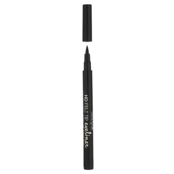 Beauty UK HD Felt Tip Liner No.1 Black 1ml i gruppen SKØNHED & HELSE / Makeup / Øjne og øjenbryn / Eyeliner / Kajal hos TP E-commerce Nordic AB (38-69550)