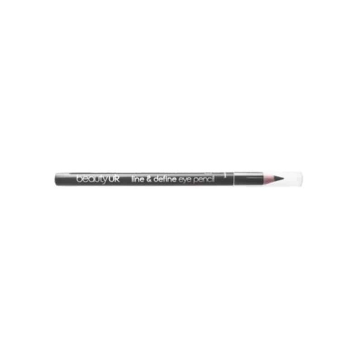 Beauty UK Line & Define Eye Pencil No.8 - Dark Grey i gruppen SKØNHED & HELSE / Makeup / Øjne og øjenbryn / Eyeliner / Kajal hos TP E-commerce Nordic AB (38-69554)