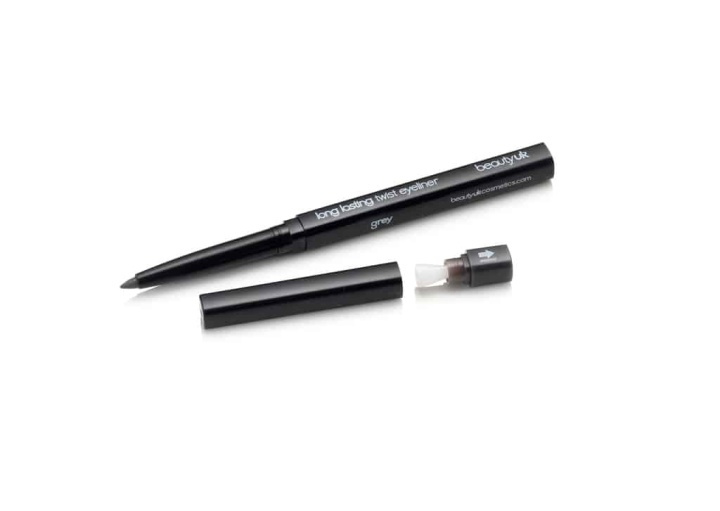 Beauty UK Twist Eye Liner Pencil - Grey i gruppen SKØNHED & HELSE / Makeup / Øjne og øjenbryn / Eyeliner / Kajal hos TP E-commerce Nordic AB (38-69558)