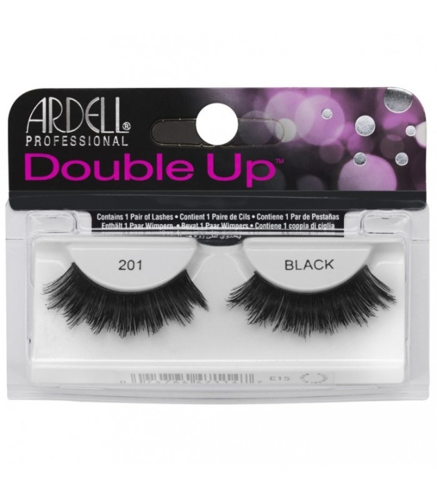 Ardell Double Up False Eyelashes Black 201 i gruppen SKØNHED & HELSE / Makeup / Øjne og øjenbryn / Falske øjenvipper hos TP E-commerce Nordic AB (38-69671)