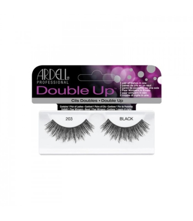 Ardell Double Up False Eyelashes Black 203 i gruppen SKØNHED & HELSE / Makeup / Øjne og øjenbryn / Falske øjenvipper hos TP E-commerce Nordic AB (38-69673)