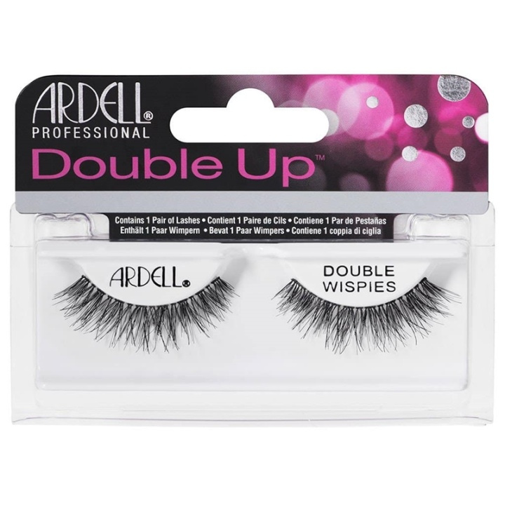 Ardell Double Up Wispies Lashes Black i gruppen SKØNHED & HELSE / Makeup / Øjne og øjenbryn / Falske øjenvipper hos TP E-commerce Nordic AB (38-69678)