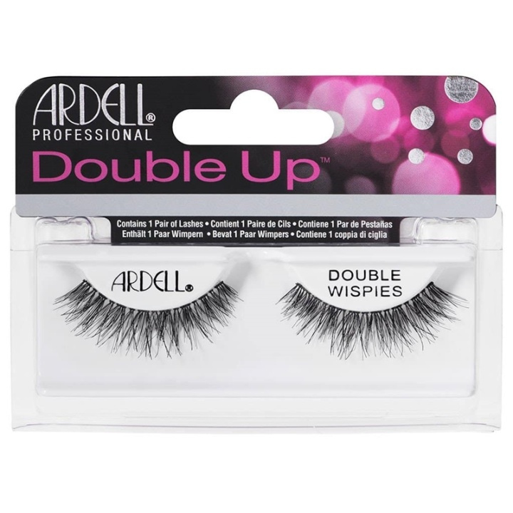 Ardell Double Up Wispies Lashes Black i gruppen SKØNHED & HELSE / Makeup / Øjne og øjenbryn / Falske øjenvipper hos TP E-commerce Nordic AB (38-69678)