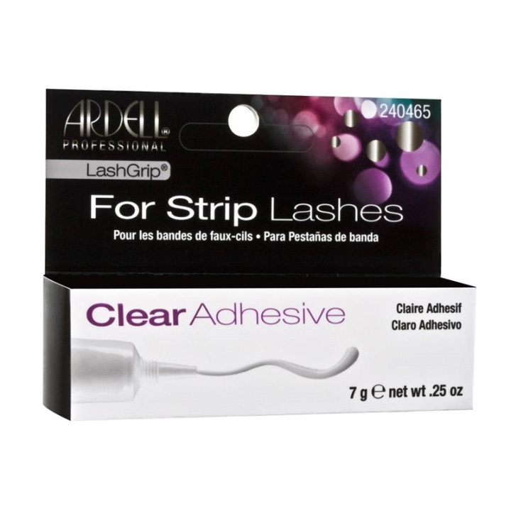Ardell LashGrip Strip Adhesive Clear 7g i gruppen SKØNHED & HELSE / Makeup / Øjne og øjenbryn / Falske øjenvipper hos TP E-commerce Nordic AB (38-69702)