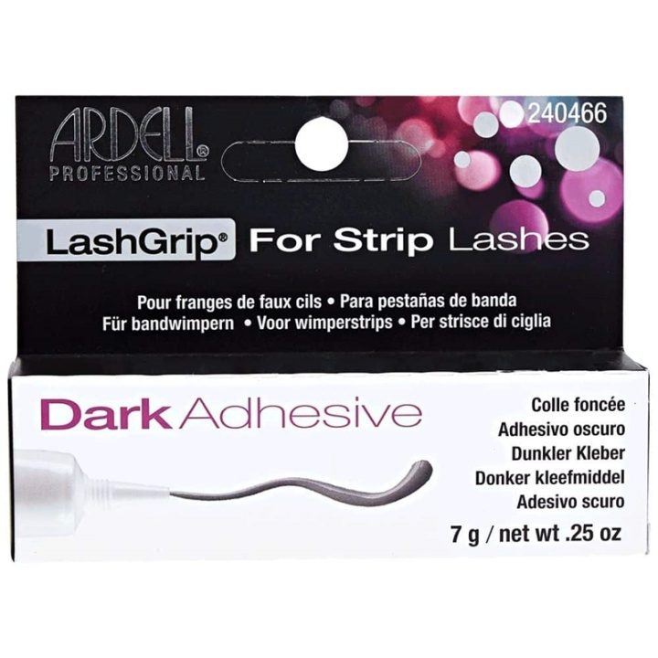 Ardell LashGrip Strip Adhesive Dark 7g i gruppen SKØNHED & HELSE / Makeup / Øjne og øjenbryn / Falske øjenvipper hos TP E-commerce Nordic AB (38-69703)