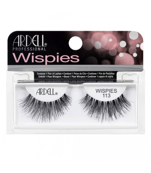 Ardell Wispies Lashes 113 Black i gruppen SKØNHED & HELSE / Makeup / Øjne og øjenbryn / Falske øjenvipper hos TP E-commerce Nordic AB (38-69730)