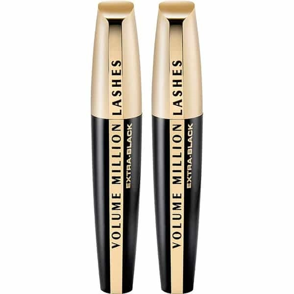 2-pack LOreal Paris Volume Million Lashes Mascara Extra Black 9ml i gruppen SKØNHED & HELSE / Makeup / Øjne og øjenbryn / Mascara hos TP E-commerce Nordic AB (38-69748)