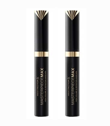 2-pack Max Factor Masterpiece Max Mascara Black 7,2ml i gruppen SKØNHED & HELSE / Makeup / Øjne og øjenbryn / Mascara hos TP E-commerce Nordic AB (38-69774)