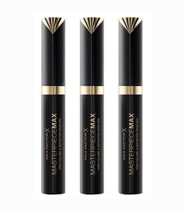 3-pack Max Factor Masterpiece Max Mascara Black 7,2ml i gruppen SKØNHED & HELSE / Makeup / Øjne og øjenbryn / Mascara hos TP E-commerce Nordic AB (38-69777)