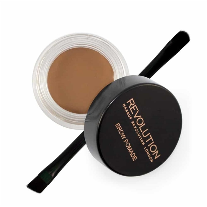 Makeup Revolution Brow Pomade - Soft Brown i gruppen SKØNHED & HELSE / Makeup / Øjne og øjenbryn / Øjenbryn kit hos TP E-commerce Nordic AB (38-69852)