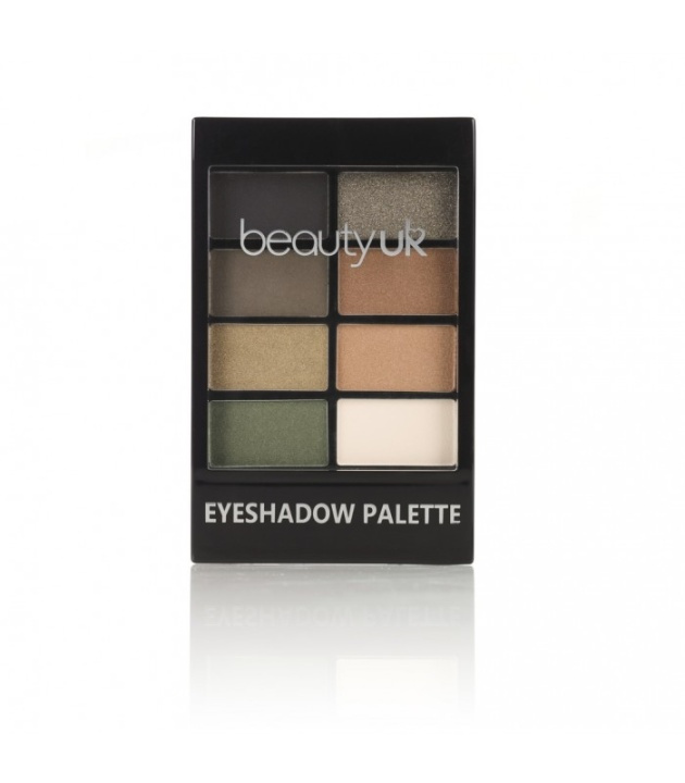 Beauty UK Eyeshadow Palette no.5 - Green with Envy i gruppen SKØNHED & HELSE / Makeup / Øjne og øjenbryn / Øjenskygge hos TP E-commerce Nordic AB (38-69883)