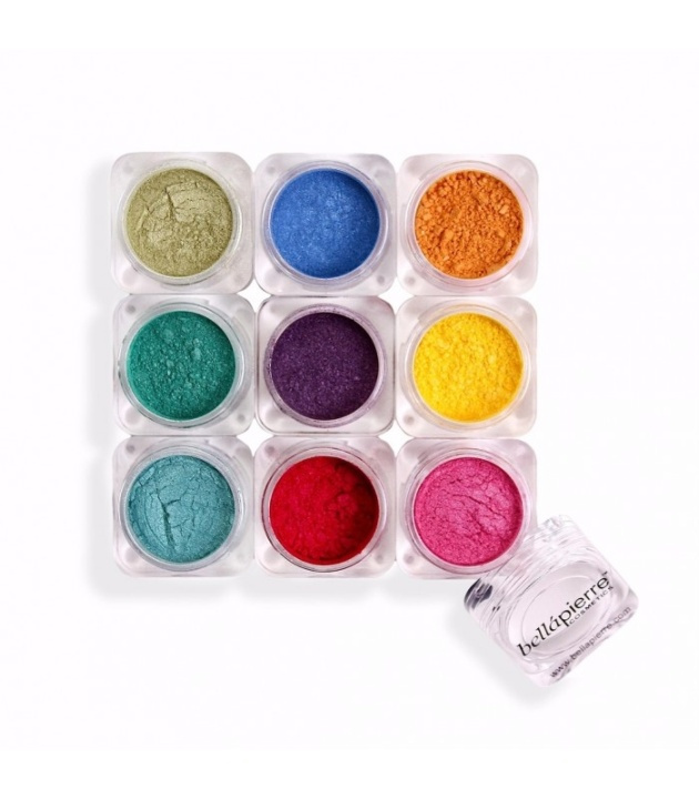 Bellapierre 9-Stack Shimmer - Iris 15.75g i gruppen SKØNHED & HELSE / Makeup / Øjne og øjenbryn / Øjenskygge hos TP E-commerce Nordic AB (38-69895)