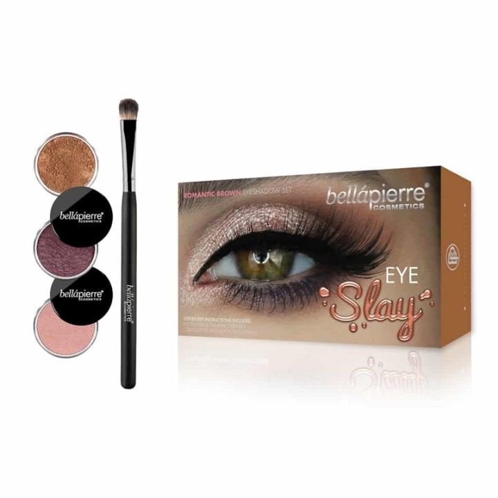 Bellapierre Eye Slay Kit - Romantic Brown i gruppen SKØNHED & HELSE / Makeup / Øjne og øjenbryn / Øjenskygge hos TP E-commerce Nordic AB (38-69902)