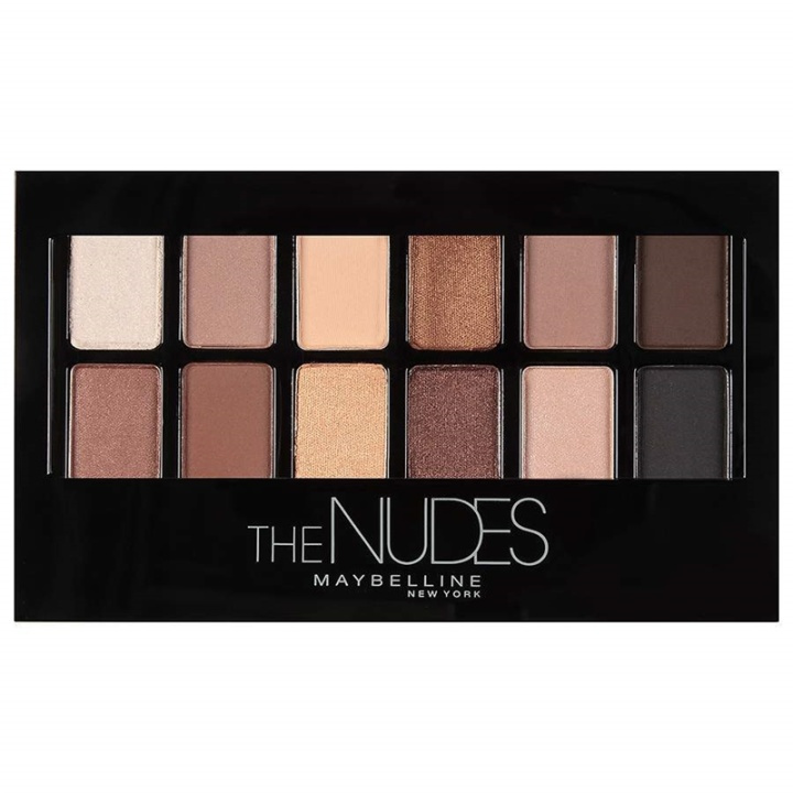 Maybelline The Nudes Eyeshadow Palette 9.6g i gruppen SKØNHED & HELSE / Makeup / Øjne og øjenbryn / Øjenskygge hos TP E-commerce Nordic AB (38-69979)