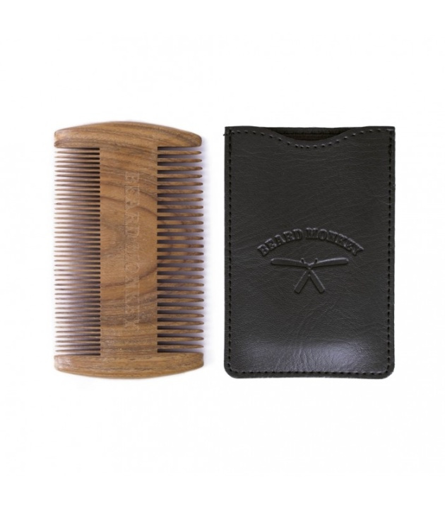 Beard Monkey Comb i gruppen SKØNHED & HELSE / Hår og styling / Barbering og trimning / Skægkamme & barberbørster hos TP E-commerce Nordic AB (38-70086)