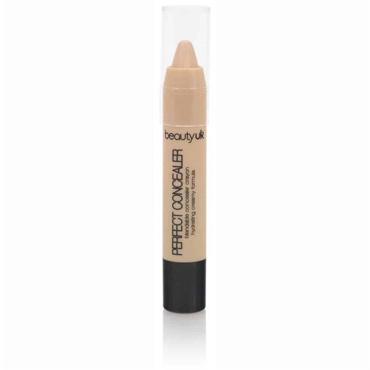 Beauty UK Perfect Concealer Crayon No.1 - Light i gruppen SKØNHED & HELSE / Makeup / Makeup ansigt / Concealer hos TP E-commerce Nordic AB (38-70097)
