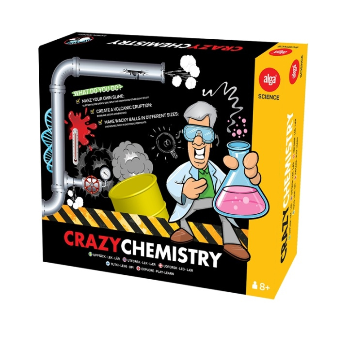 Alga Crazy Chemistry i gruppen LEGETØJ, BØRN & BABY / Legetøj / Eksperiment og gør det selv hos TP E-commerce Nordic AB (38-70142)