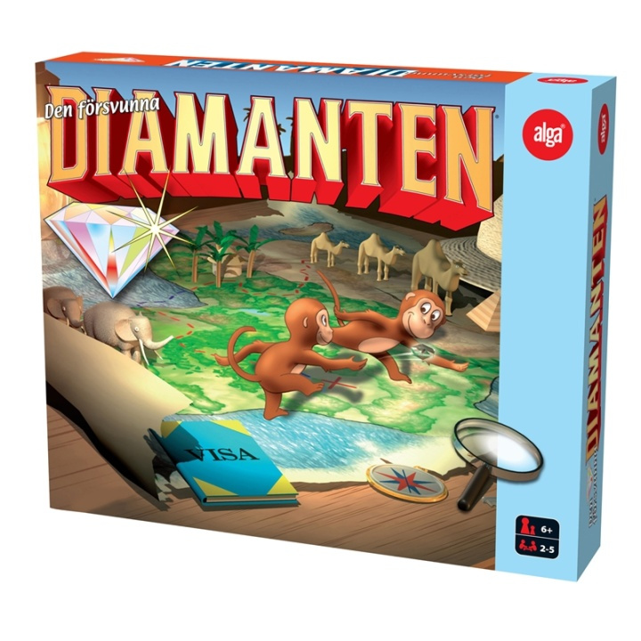 Alga Diamanten i gruppen LEGETØJ, BØRN & BABY / Spil / Brætspil hos TP E-commerce Nordic AB (38-70154)