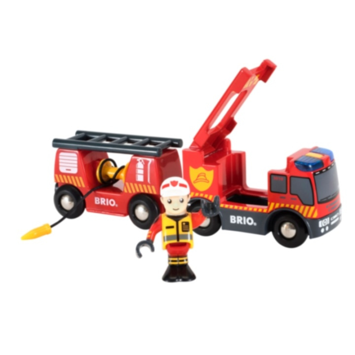 Brio 33811 Brandbil i gruppen LEGETØJ, BØRN & BABY / Legetøj / Legetøjsbiler hos TP E-commerce Nordic AB (38-70206)