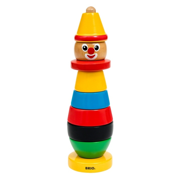 Brio 30120 Clown i gruppen LEGETØJ, BØRN & BABY / Babyleg (0-3 år) / Aktivitetslegetøj hos TP E-commerce Nordic AB (38-70225)